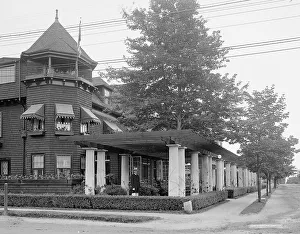 Club House Prints: Magnolia Grill and Motor Club, Magnolia, Mass. between 1900 and 1906. Creator: Unknown