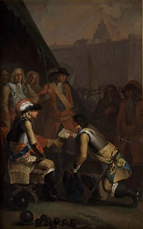 Great Northern War Collection: Magnus Stenbock Surrenders the Fortress of Tonning to Frederick IV in 1714, 1785