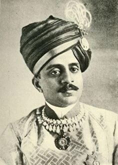 A History Collection: The Maharajah of Mysore, c1905, (c1920). Creator: Vandyk