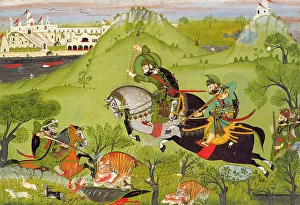 Jump Prints: Maharana Ari Singh of Udaipur (r)