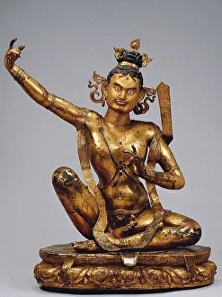 Yoga Prints: Mahasiddha Damarupa, First quarter of the 16th century. Creator: Tibetan Culture