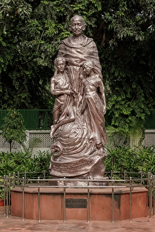 Silk Road Prints: Mahatma Gandhi Memorial Museum, New Delhi, India, 2023. Creator: Peter Thompson