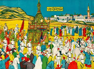 Hajj Prints: The Mahmal. Artist: Anonymous