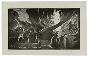 Bonfire Gallery: Mahna no varua ino (The Devil Speaks), from the Noa Noa
