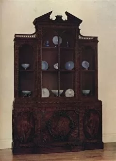 Display Case Gallery: Mahogany Glass-Fronted Case, c1760. Artist: William Vile