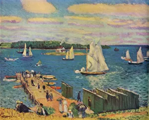 View To Sea Prints: Mahone Bay, 1911. Artist: William James Glackens