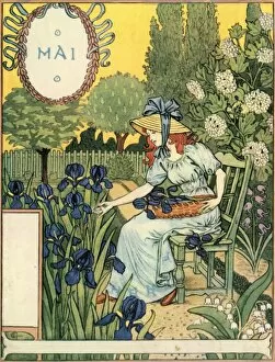 Spring Collection: Mai, 1896. Creator: Eugene Samuel Grasset