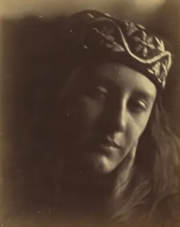 Innocent Gallery: The Maid of Athens (May Prinsep), 1866. Creator: Julia Margaret Cameron