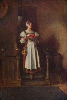 International Art Past And Present Collection: A Maid of the Hostel, c1800. Artist: William John Wainwright