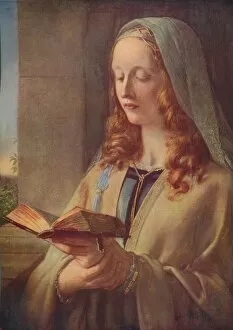 Blonde Collection: Maiden Meditation, 1847, (c1915). Artist: Charles West Cope