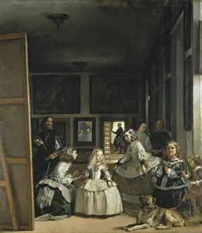 Images Dated 15th February 2011: The Maids of Honour (Las Meninas), 1656