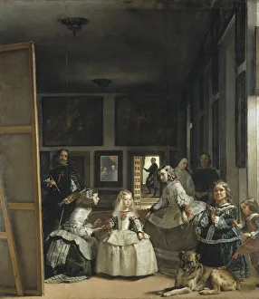 Images Dated 15th February 2011: The Maids of Honour (Las Meninas), 1656