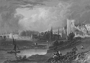Tombleson Prints: Maidstone, Kent, 19th century. Artist: Alexander McClatchie