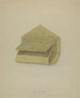 Mailbox Prints: Mail Box, c. 1936. Creator: Franklin C. Moyan
