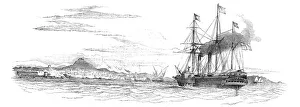 The Raj Prints: The Mail Packet from Alexandria, off Marseilles - the Indian Mail on board, 1844