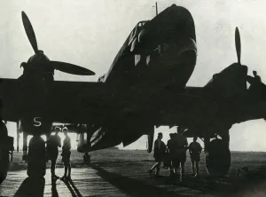 Air Force Prints: The mail run to Benghazi was now possible, c1942-1943, (1945). Creator: Unknown