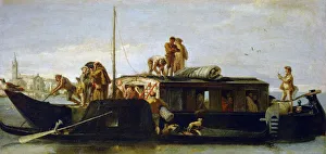 Laguna Veneta Prints: The Mailboat (Il Burchiello)
