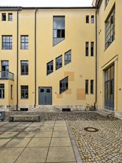 Campus Gallery: Main building, Bauhaus-University Weimar (1904-1911), Germany, 2018. Artist: Alan John Ainsworth