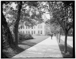 W H Jackson Co Prints: Main building, National Cash Register, Dayton, Ohio, c1902. Creator: William H. Jackson