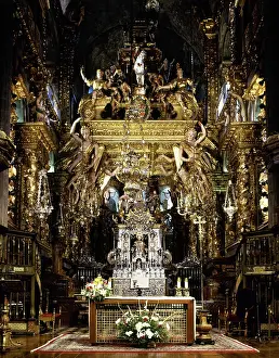 Pilgrimage Prints: Main Chapel, Cathedral of Santiago