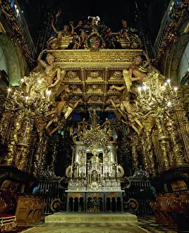 Pilgrimage Prints: Main Chapel, Cathedral of Santiago