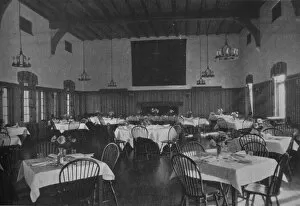 Main dining room, Plainfield Country Club, Planfield, New Jersey, 1925