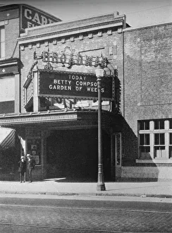 Movie Theater Prints: Main entrance, the Broadway Theatre, South Boston, Massachusetts, 1925