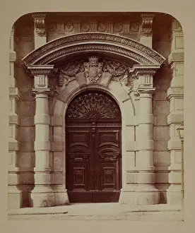 Ludwig Prints: Main entrance portal, Palais Larisch-Monnich