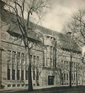 Studio Volume 95 Prints: Main Facade, Bank of Rotterdam, The Hague, 1920