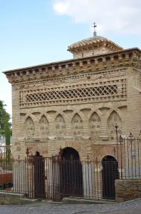 Brickwork Prints: Main facade, facing west, Cristo de la Luz Shrine