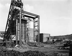 Colliery Prints: The main fan drift at Rossington Colliery, Doncaster, South Yorkshire, 1966. Artist