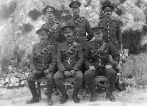 Main guard, Royal naval depot, Fleet House and Archcliffe Fort, Dover, c1916