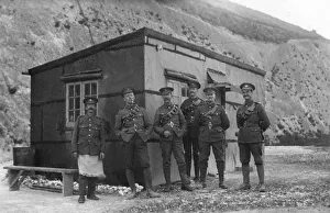 Main guard, Royal naval depot, Fleet House and Archcliffe Fort, Dover, c1916