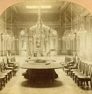 Benjamin West Kilburn Gallery: The Main Hall in Gambling House at Monte Carlo, 1897. Creator: BW Kilburn