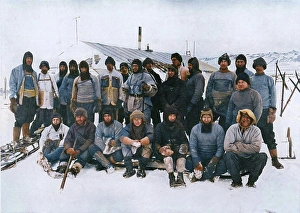 Team Prints: The Main Party at Cape Evans After The Winter