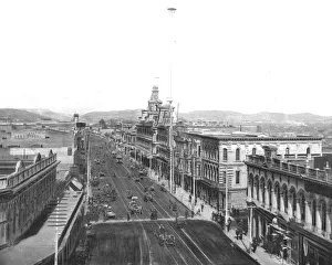 Los Angeles Prints: Main Street, Los Angeles, California, USA, c1900. Creator: Unknown
