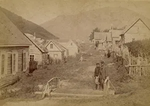 Penal Colony Prints: Main street in Petropavlovsk in Kamchatka