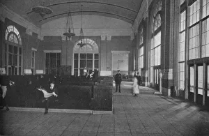 Jarvis Prints: Main waiting room - Union Terminal Station, Dallas, Texas, 1922