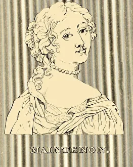 Influence Gallery: Maintenon, (1635-1719), 1830. Creator: Unknown