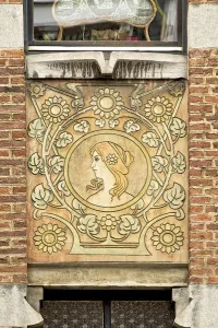 Maison Algave, 7 Rue Antoine Breart, Brussels, (1898), c2014-c2017. Artist: Alan John Ainsworth