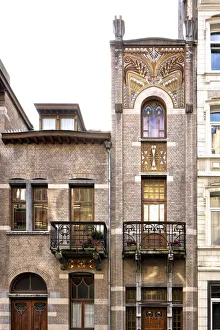 Maison-Atelier Albert Cortvriendt, (1900), 6-8 Rue de Nancy, Brussels, Belgium, c2014-2017