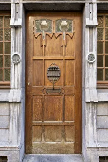 Maison-Atelier Albert Cortvriendt, (1900), 6-8 Rue de Nancy, Brussels, Belgium, c2014-2017