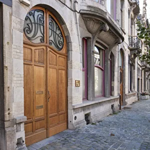Maison-Atelier Delcorde, 40 & 44 Avenue Sleeckx, (1913), c2014-2017