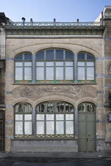 Maison-Atelier Louise de Hem, 15-17 Rue Darwin, Brussels, Belgium, (1902-1905), c2014-c2017