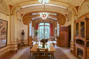 Maison Atelier Victor Horta, 23-25 Rue Americaine, Brussels, Belgium, (1898), c2014-2017 Maison Atelier Victor Horta, 23-25 Rue Americaine, Brussels, Belgium, (1898), c2014-2017