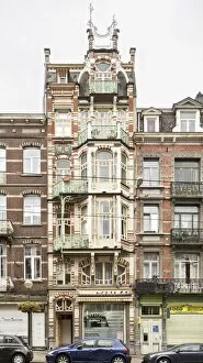 Brickwork Gallery: Maison de Beck, 9 Avenue Paul Dejaer, Brussels, Belgium, (1905), c2014-c2017. Artist