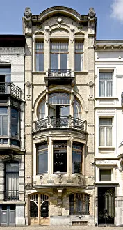 Maison Beukman, 83 RRue Faider, Brussels, Belgium, c2014-2017. Artist: Alan John Ainsworth