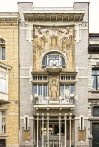 Maison Cauchie, 5 Rue des Francs, (1905), c2014-2017. Artist: Alan John Ainsworth