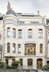 Maison Emile Waxweiler, 33 Sq Vergote, (1907), c2014-2017. Artist: Alan John Ainsworth
