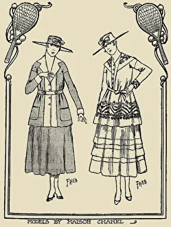 Chanel Prints: Maison Gabrielle Chanel Sportswear